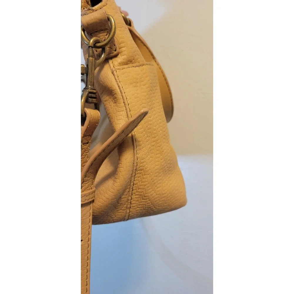 American‎ Leather Co. Carrie Dome Satchel Bag Crossbody